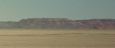 The central uplift of the 'Largest Crater in the Sahara'