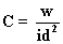 Ballistic Coefficient equation