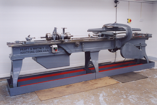 Pratt & Whitney Sine bar rifling machine