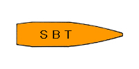 Secant Boat Tail standard projectile